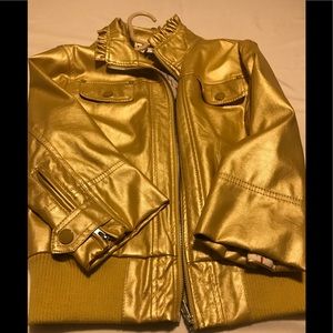 Woman’s Gold Jacket